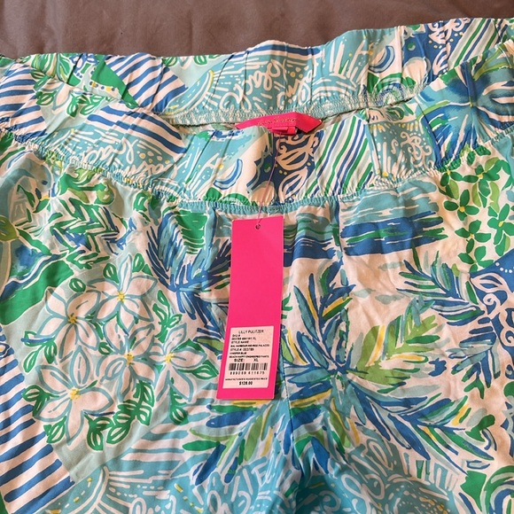 Lilly Pulitzer flowy beach pants NWT XL - Picture 2 of 3